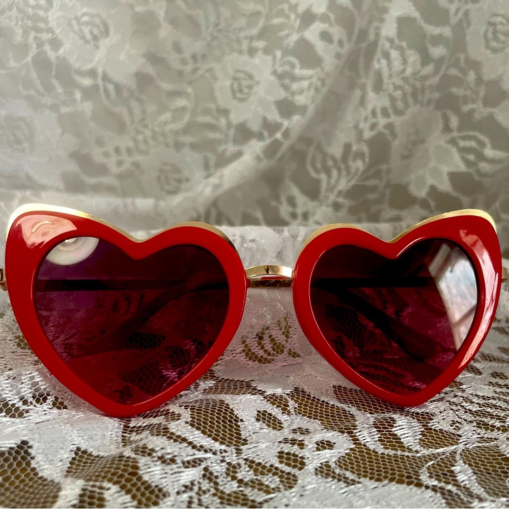 Red Heart Sunglasses